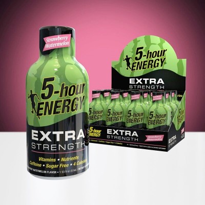 EXTRA 5 HOUR ENERGY STRAWBERRY WATERMELON 12CT/PACK